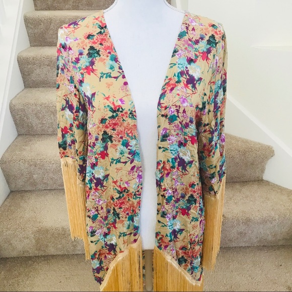 ASOS Tops - ASOS kimono floral size US 4 XS small NWT